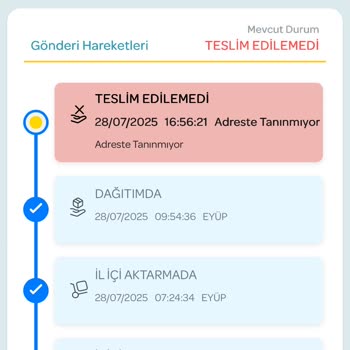 PTT Kargom Adresime Teslim Edilmedi Mağduriyetim Giderilmiyor