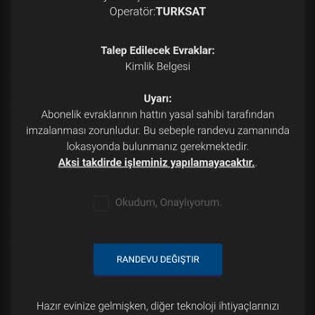 TÜRKSAT Kablo Net Kurulum Randevusunda Yaşanan Tekrar Eden Mağduriyet