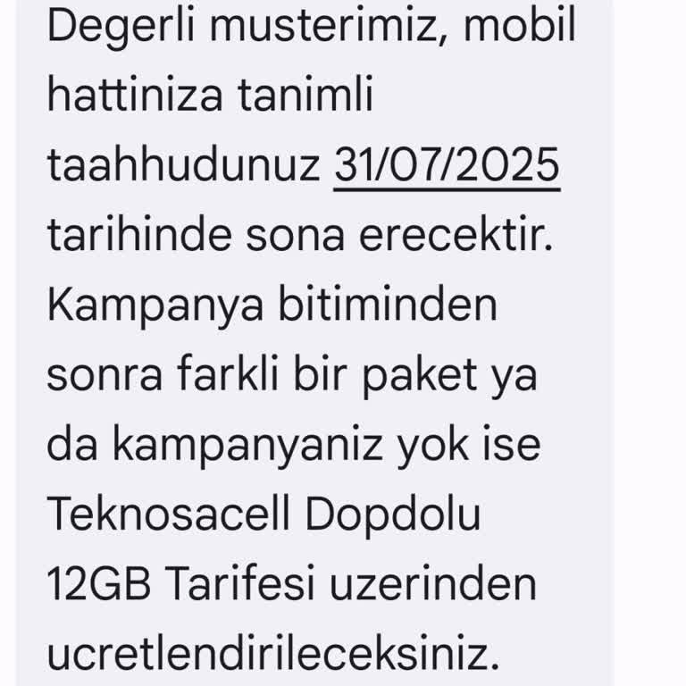 TeknosaCell Müşteri Hizmetlerine Ulaşamıyorum, Taahhüt Sorunları Yaşıyorum