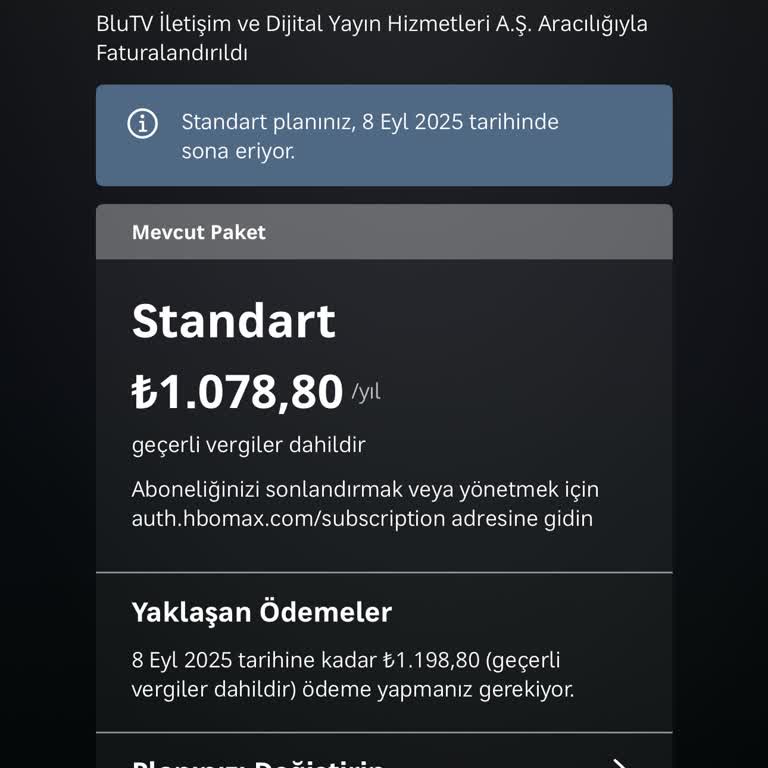 HBO Max Üyelik İptali İçin Ulaşamıyorum, Destek Alamıyorum