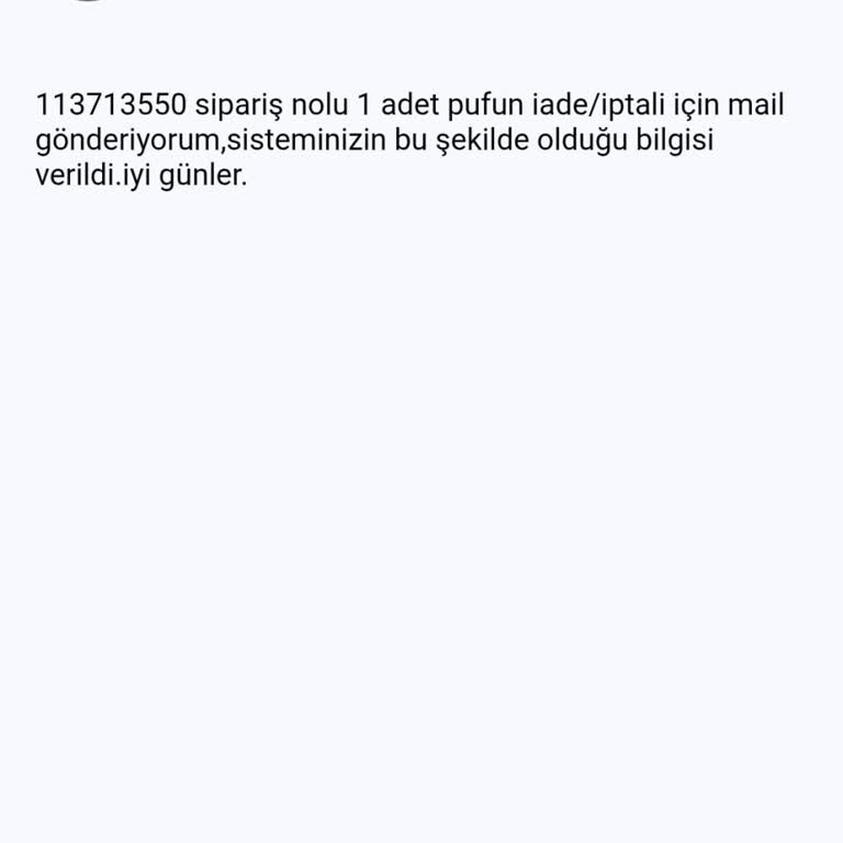 Doğtaş Puf İadesi Aylardır Yapılmıyor Müşteri Mağdur Ediliyor