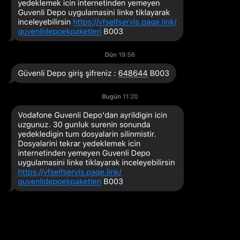 Vodafone'dan Geçiş Sonrası Bulut Hafızadaki Fotoğraflarım Silindi