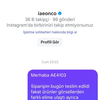 Yanlış Ve Kalitesiz Ürün, İade Talebime Cevap Verilmiyor!