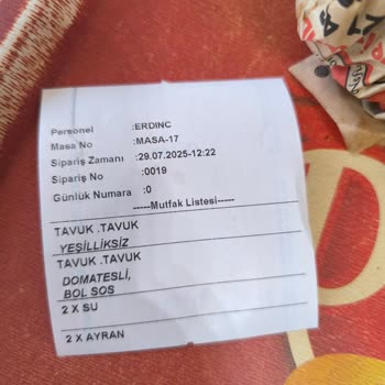 Tavuk Dönerde Kemik Çıkması Ve İlgisiz Personel