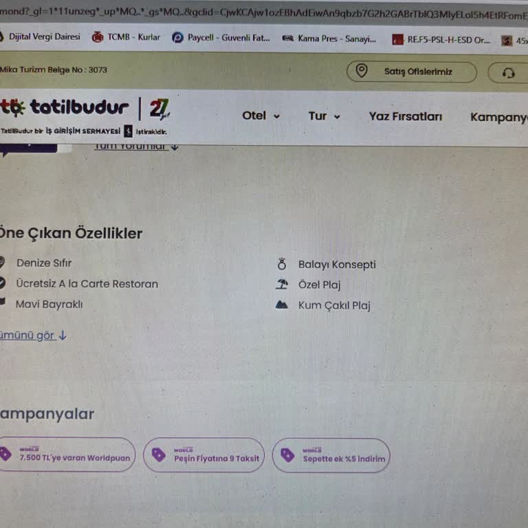 Tatilbudur İndirimli Fiyat Yanıltması Ve Para İadesi Sorunu