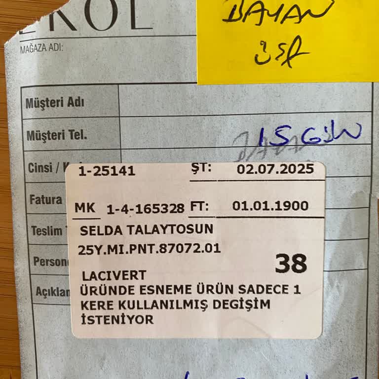 Ekol Mağazası Pantolon Değişiminde İlgisizlik Ve Müşteri Mağduriyeti