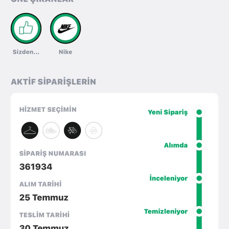Temiz.co Zamanında Teslim Edilmeyen Kuru Temizleme Ve Vale Hizmeti Mağduriyeti