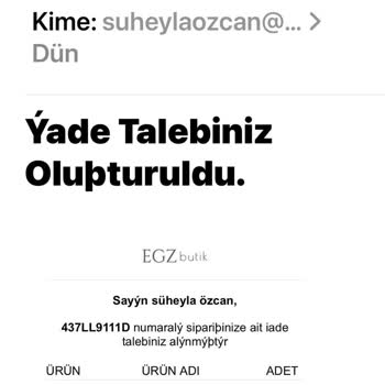 İade Hakkım Olmasına Rağmen Değişim Dayatıldı Ve Ücretim İade Edilmiyor