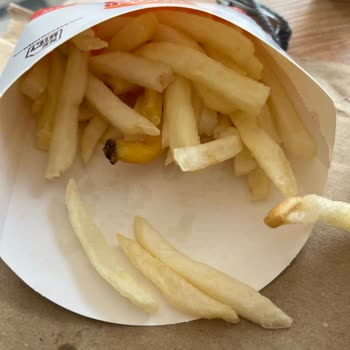 Siparişimde Marul Ve Pişmemiş Patates Sorunu, Kötü Hizmet