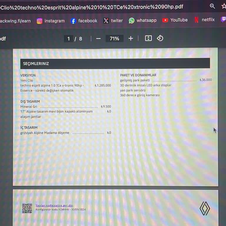 Satın Alınan Araçta Eksik Donanım Ve Yanlış Bilgilendirme