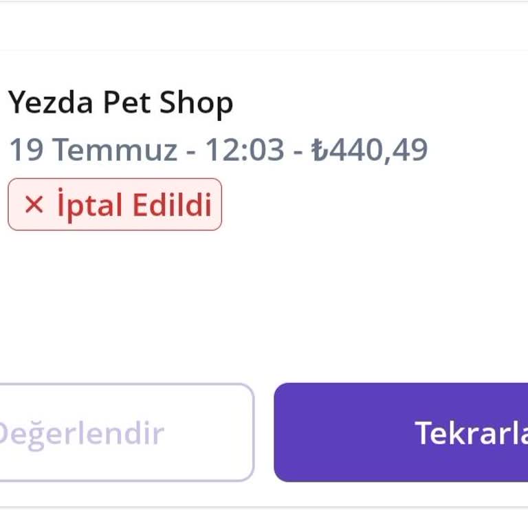 Getirçarşı İade Ücreti 10 Gündür Hesabıma Yatırılmadı