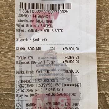 Yeni Alınan Klimada E7 Hatası Ve Garanti Dışı Kart Arızası Mağduriyeti