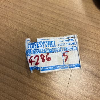 Profesyonel Halı Yıkama (Ankara) Halıyı Yıkamadan Getirdi Yapacak Bir Şey Tavrındalar