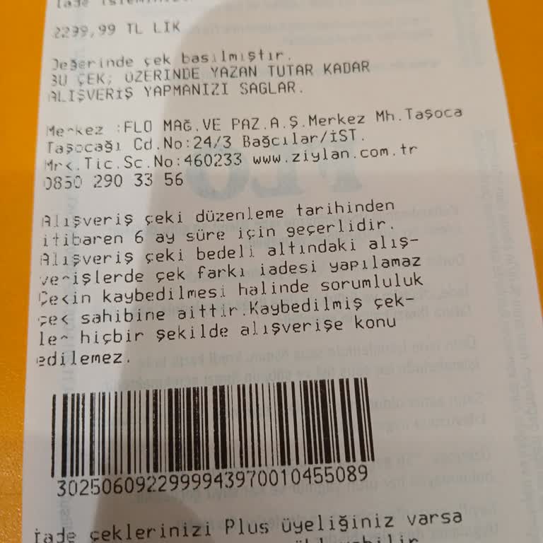 FLO Hediye Çeki Kaybı Sonrası Yardım Talebi