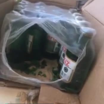 A101 Kırık Soda Şişeli Paket