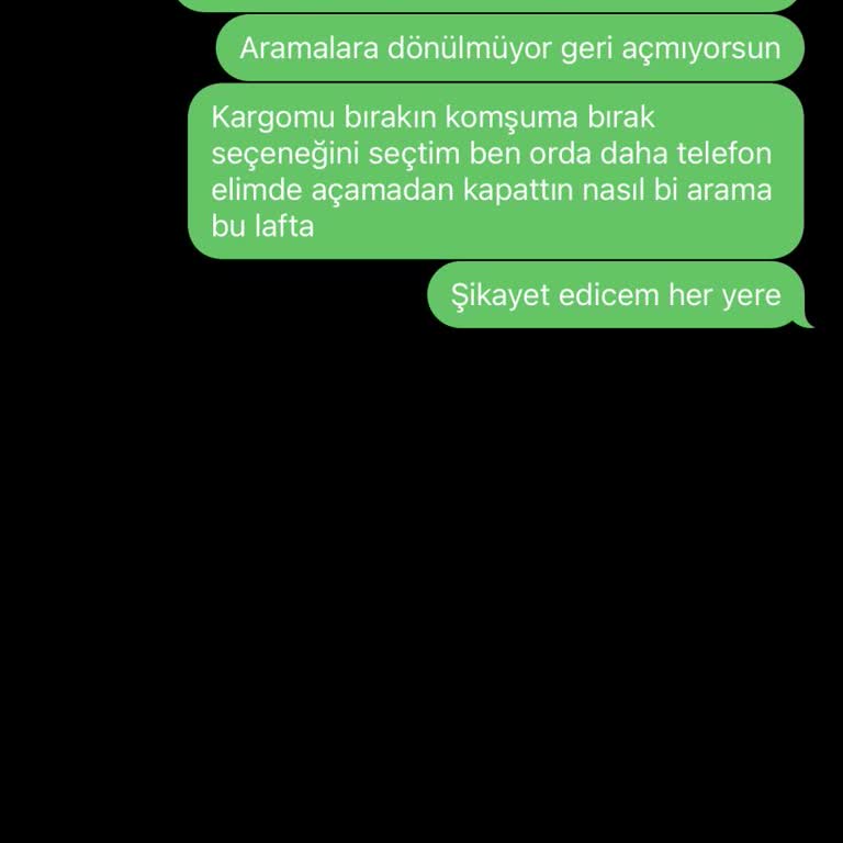 Kargom Teslim Edilmeden Adres Sorunu Gerekçesiyle Geri Götürülüyor