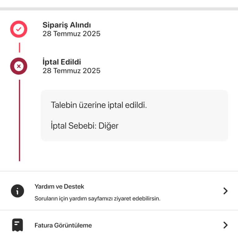 İptal Edilen Siparişin Ücreti Bir Haftadır İade Edilmedi, Müşteri Hizmeti Yok