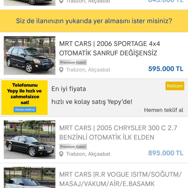 Sahibinden Araç Alımında Beklenmedik Sorunlar Ve İletişim Sıkıntısı