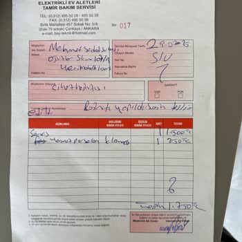 Silverline Servisinden Fahiş Ücret Şoku!