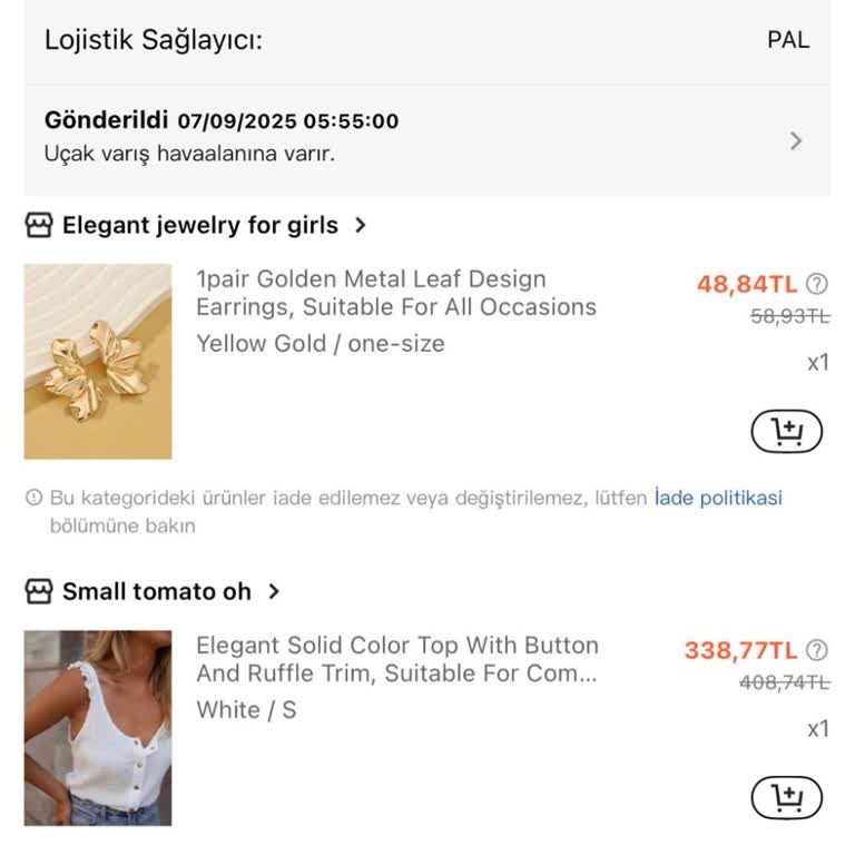 Shein Bestellung seit zwei Wochen am Flughafen keine Infos keine Lieferung