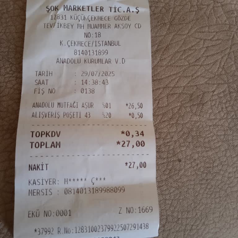 Şok Marketler Kasiyer Hatası Nedeniyle Çifte Ödeme Mağduriyeti