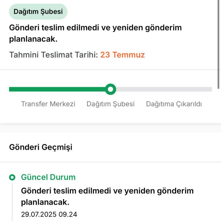 Sürat Kargo Şubesi Kargomu Teslim Etmiyor Ve İletişim Kurulamıyor
