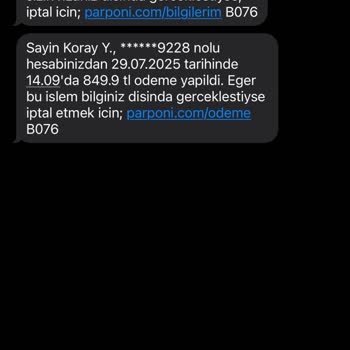 Bilgim Dışında Yapılan İşlemle Hesabımdan Para Çekildi