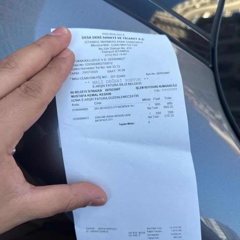 Fatura Bilgilerim Alınmadan Fatura Düzenlendi, İptal Edilmedi