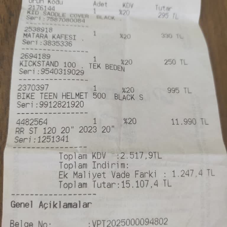 Satın Aldığım Çocuk Bisikletinin Lastiği 3. Günde Patladı, Garanti Dışı Bırakıldı