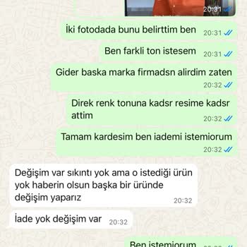 Yanlış Ürün Gönderimi Ve İade Taleplerinin Reddedilmesi