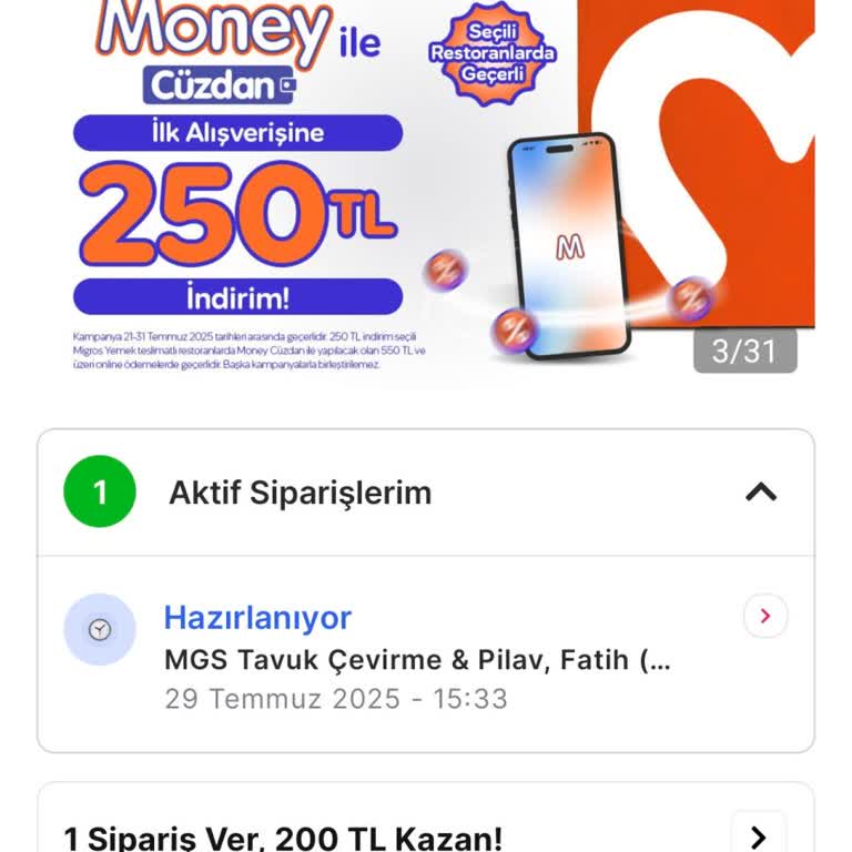 Migros Yemek Siparişim 1 Saat 45 Dakikadır Teslim Edilmiyor Buz Gibi Oldu