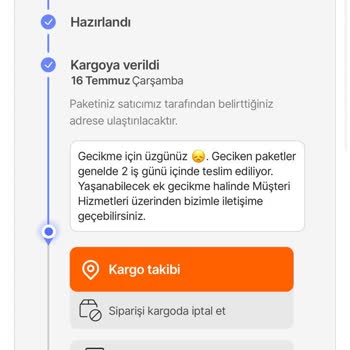 Kargo Takibinde Çelişkili Bilgiler Ve Teslimat Belirsizliği Yaşıyorum