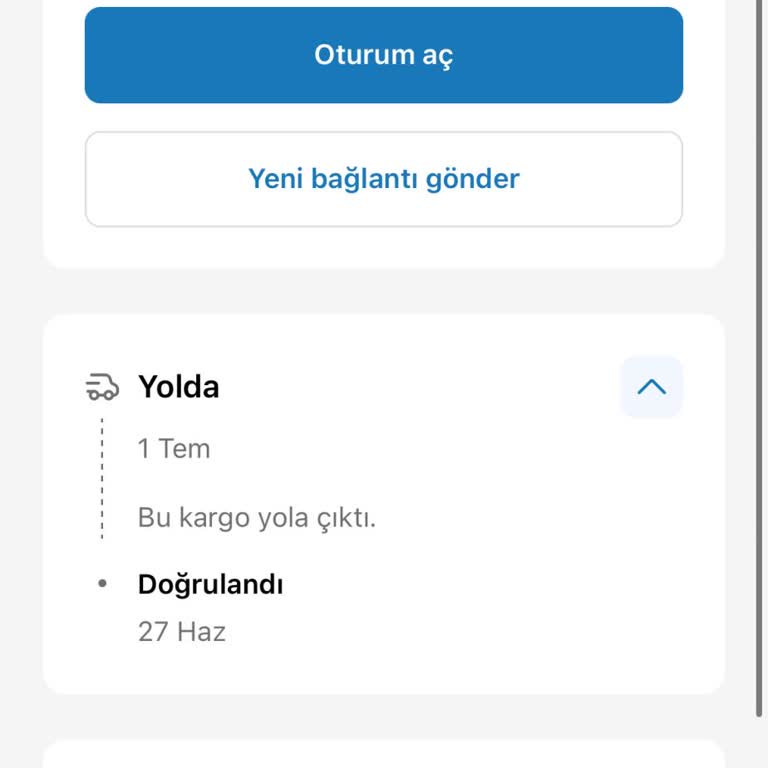 Bir Aydır Gelmeyen Sipariş Ve İletişimsizlik