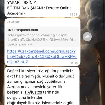 Onayım Olmadan Eğitime Kayıt Edildim, İptal Taleplerim Dikkate Alınmıyor Ve Tehdit Ediliyorum