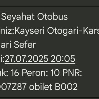 Aras Turizm’de Bilgilendirme Eksikliği Ve Güvensiz Yolculuk Deneyimi