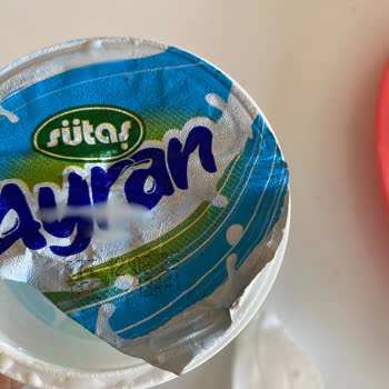 Ayranın İçinden Plastik Parça Çıktı