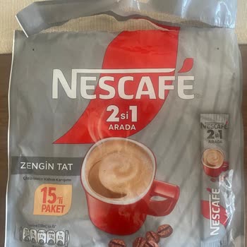 Nescafe 2si1 Arada Paketinden Eksik Ürün Çıkması