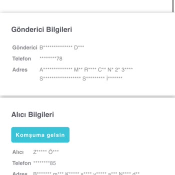 Adres Güncellemesi Sonrası Kargomun İade Edilmesi Mağduriyet Yarattı