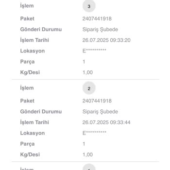 Adres Güncellemesi Sonrası Kargomun İade Edilmesi Mağduriyet Yarattı