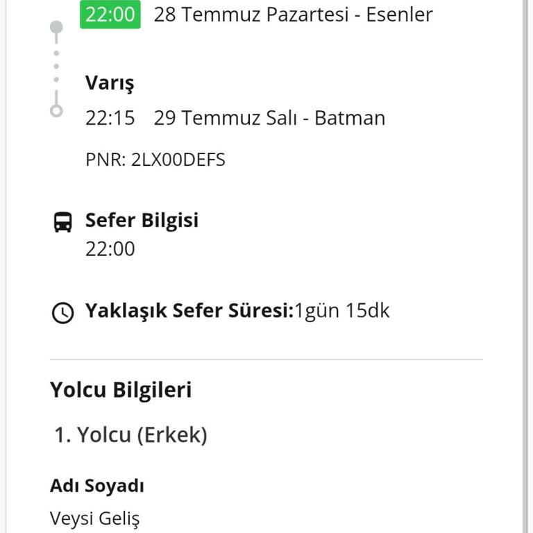 Aktarmasız Aldığım Bilet İçin Otogarda Aktarma Mağduriyeti Yaşadım