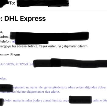 DHL Express Diplomam İmha Edildi!