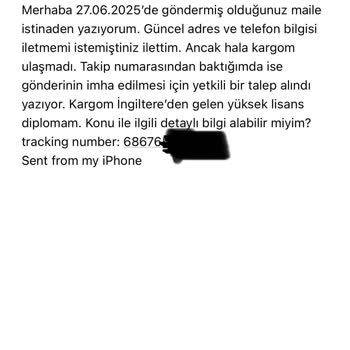 DHL Express Diplomam İmha Edildi!