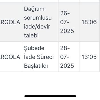 Kargo Bilgilendirmesi Yapılmadan Gönderim Teslim Edilmedi