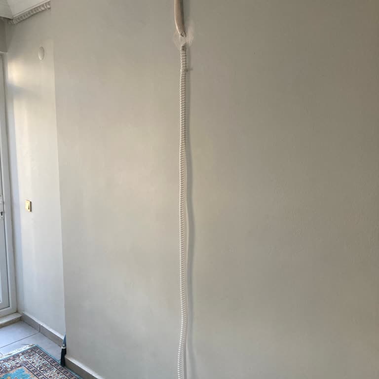 Baymak Klima Montajında Hatalı Tesisat Nedeniyle Tahliye Suyu Sorunu