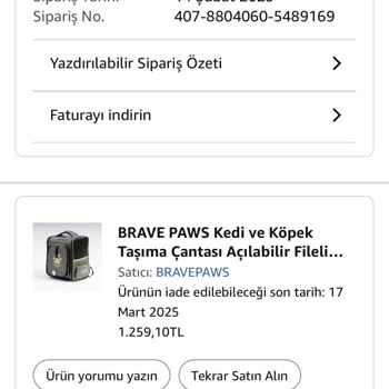 Kedimin Güvenliğini Tehlikeye Atan Taşıma Çantası Ve İlgisiz Müşteri Hizmeti