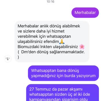 Ödeme Yapıldıktan Sonra Sipariş Ve Bilgilendirme Yapılmadı