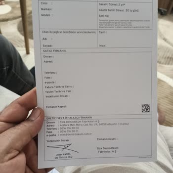 Yeni Alınan Şofben Suyu Yeterince Isıtmıyor, Servis Çözüm Sunmuyor