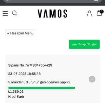 Zamanında Yapılan İadeye Rağmen Hâlâ Ücret İadesi Alamadım