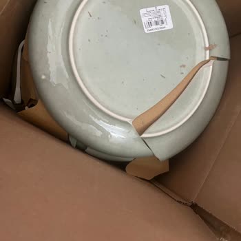 Kırık Gelen Tabak Seti Ve İade Sürecinde Yaşanan Sorun