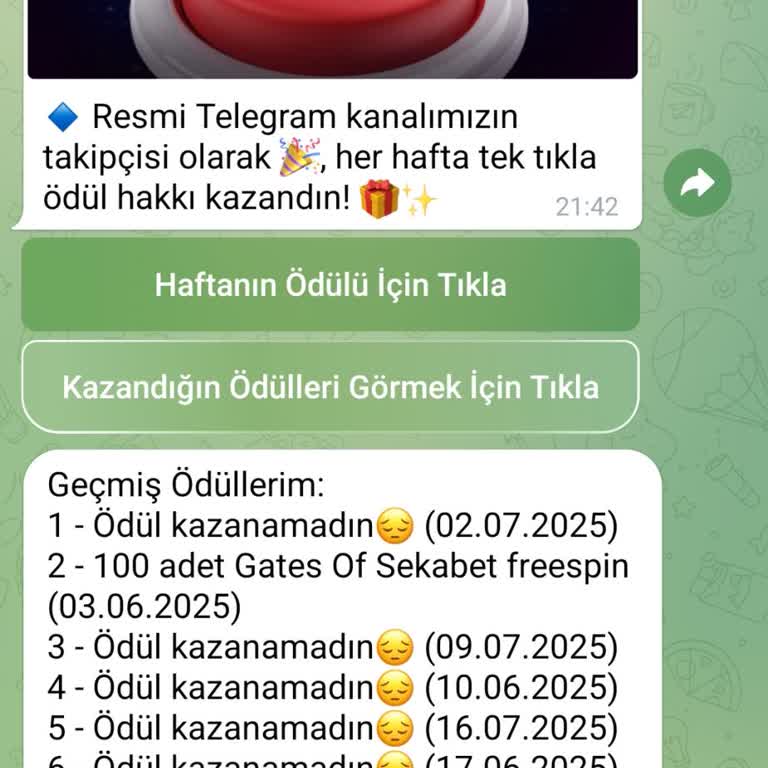 SEKA Çarkında Hiçbir Ödül Kazanamıyorum!